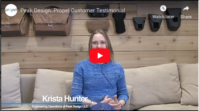Peak Design: Propel Customer Testimonial